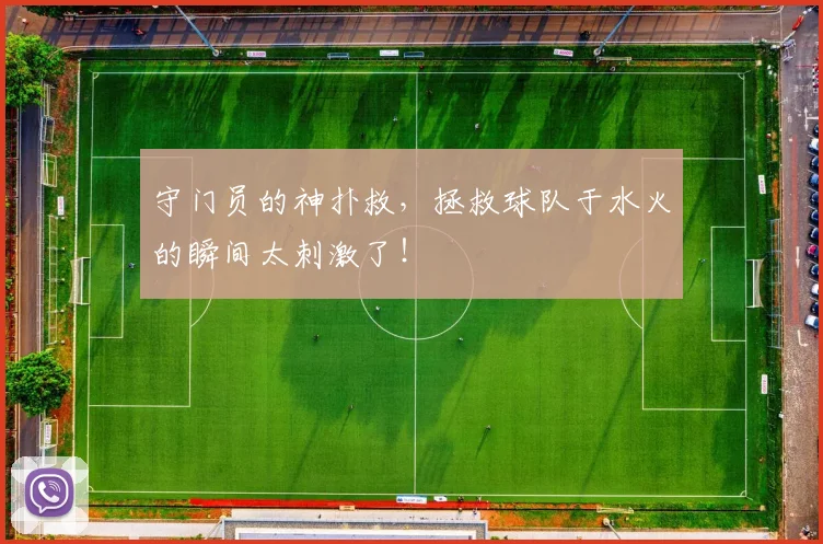 守门员的神扑救，拯救球队于水火的瞬间太刺激了！
